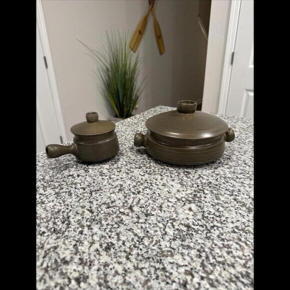 Denby Langley Covered Casserole Set - Picture 1 of 5